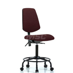 Task Chair: Olefin, Burgundy