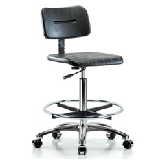 Task Chair: Polyurethane, Black