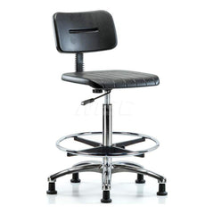 Task Chair: Polyurethane, Black