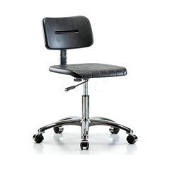 Task Chair: Polyurethane, Black