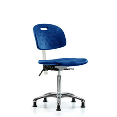 Task Chair: Polyurethane, Blue