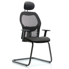 Guest & Lobby Chairs & Sofas; Type: Guest; Base Type: Sled Base; Width (Inch): 24-1/2; Depth (Inch): 19; Seat Material: Vinyl; Frame Color: Black; Color: Carbon; Overall Height (Inch): 39-1/2