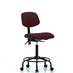 Task Chair: Olefin, Burgundy