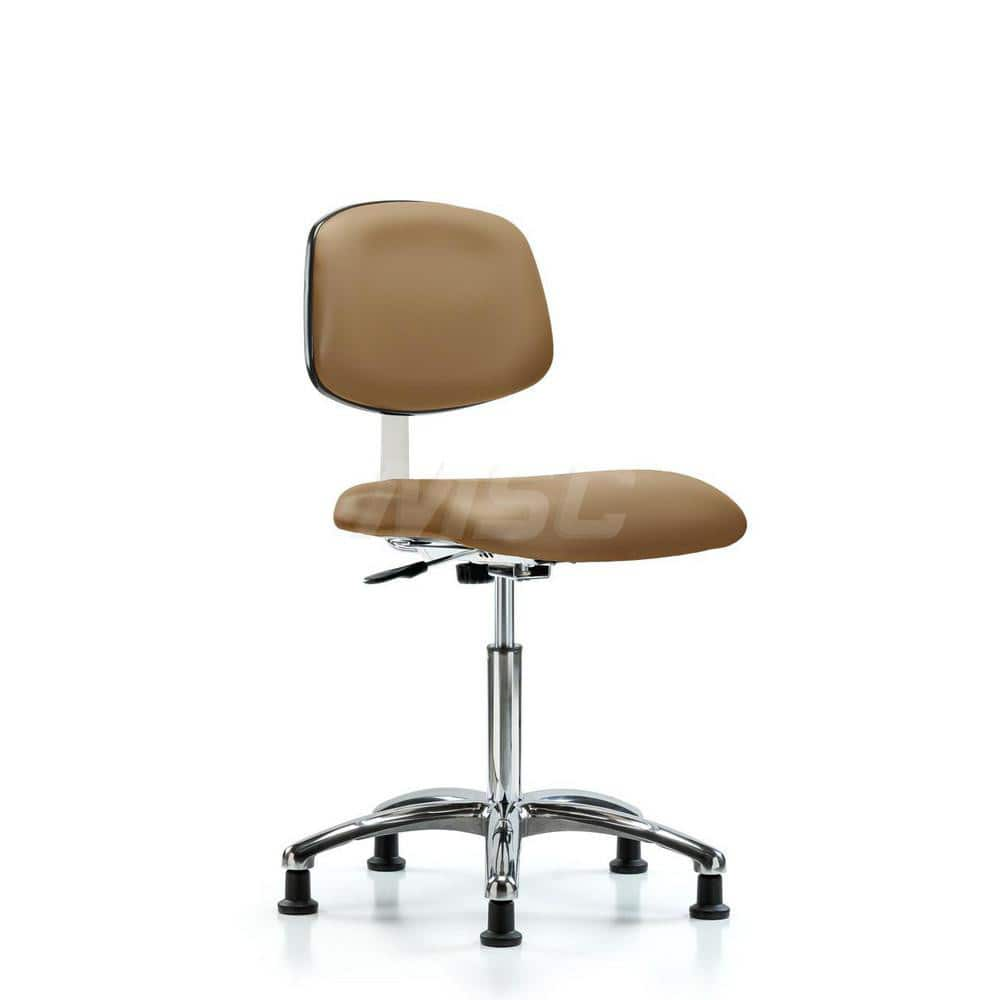 Task Chair: Vinyl, Taupe