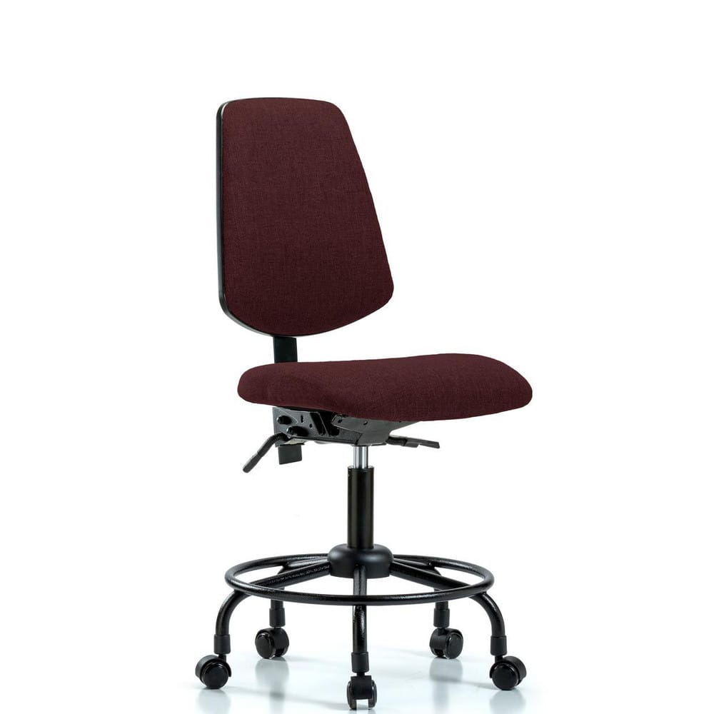 Task Chair: Olefin, Burgundy