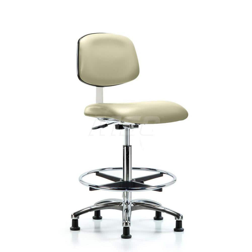 Task Chair: Vinyl, Adobe White