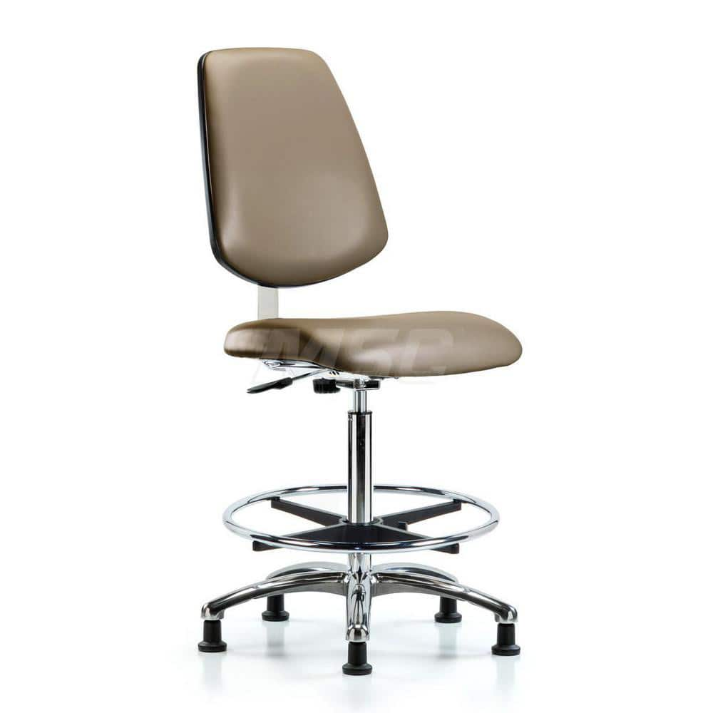 Task Chair: Vinyl, Taupe