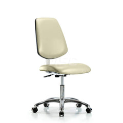 Task Chair: Vinyl, Adobe White