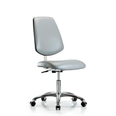 Task Chair: Vinyl, Dove