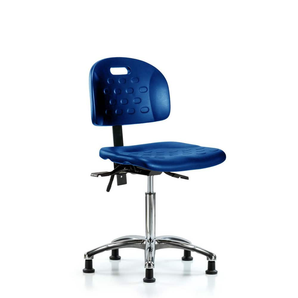 Task Chair: Polyurethane, Blue