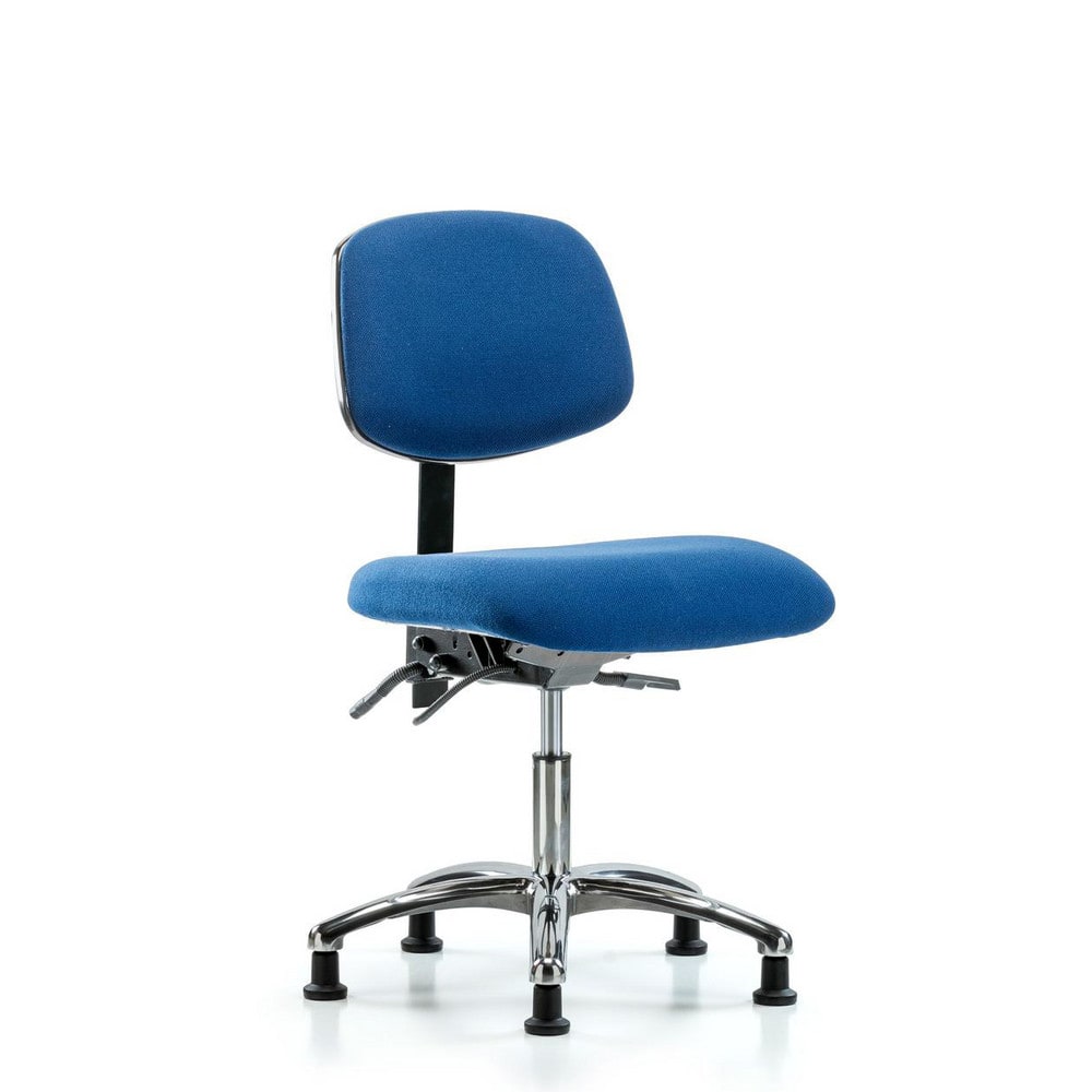 Task Chair: Conductive Cloth, Blue