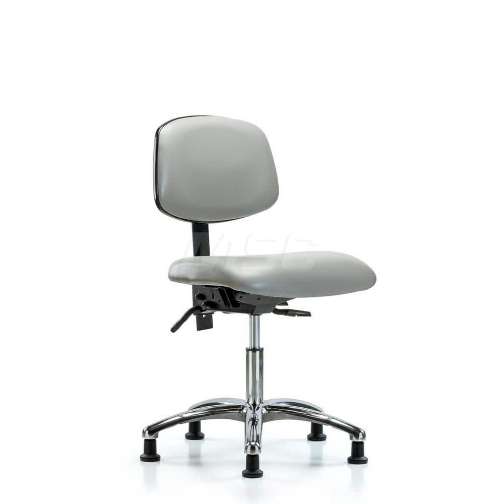 Task Chair: Vinyl, Dove