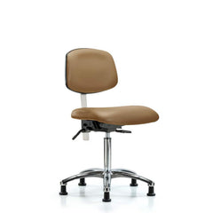 Task Chair: Vinyl, Taupe