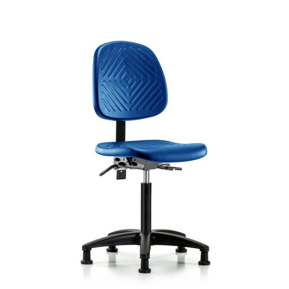 Task Chair: Polyurethane, Blue