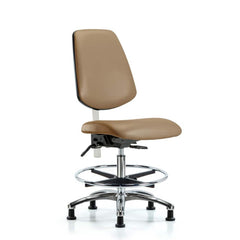 Task Chair: Vinyl, Taupe