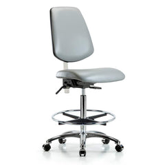 Task Chair: Vinyl, Dove