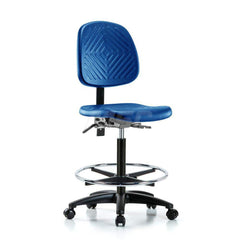 Task Chair: Polyurethane, Blue