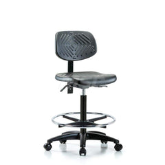 Task Chair: Polyurethane, Black