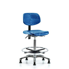 Task Chair: Polyurethane, Blue