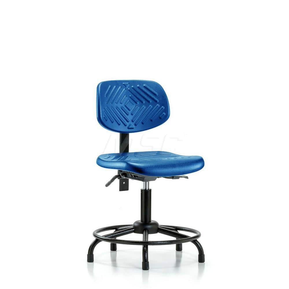 Task Chair: Polyurethane, Blue