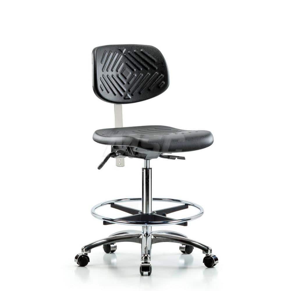 Task Chair: Polyurethane, Black