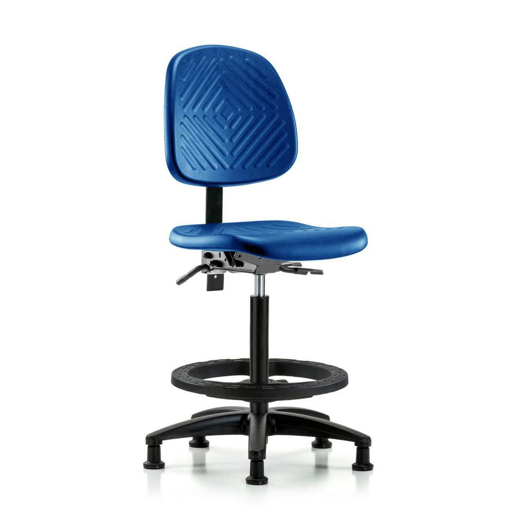 Task Chair: Polyurethane, Blue