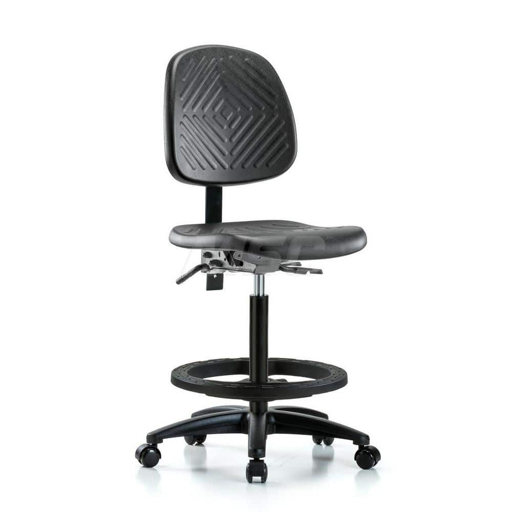 Task Chair: Polyurethane, Black