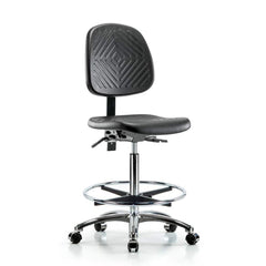 Task Chair: Polyurethane, Black