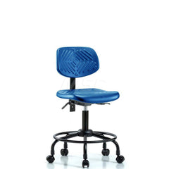 Task Chair: Polyurethane, Blue