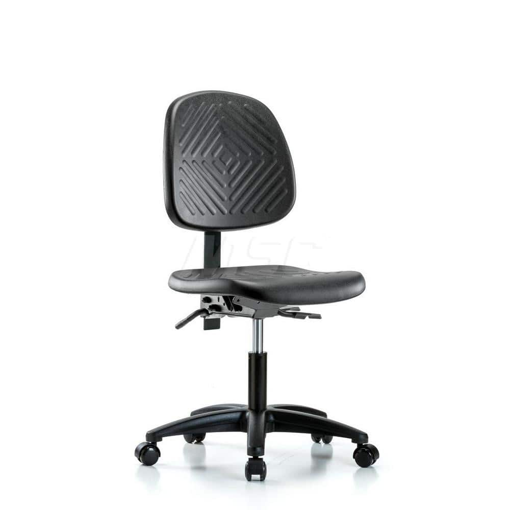 Task Chair: Polyurethane, Black