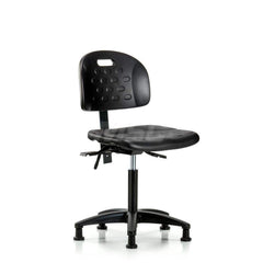 Task Chair: Polyurethane, Black