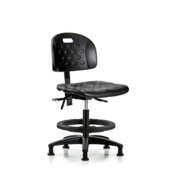 Task Chair: Polyurethane, Black