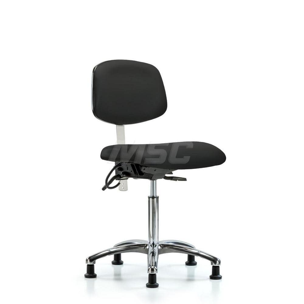 Task Chair: ESD Vinyl, Black