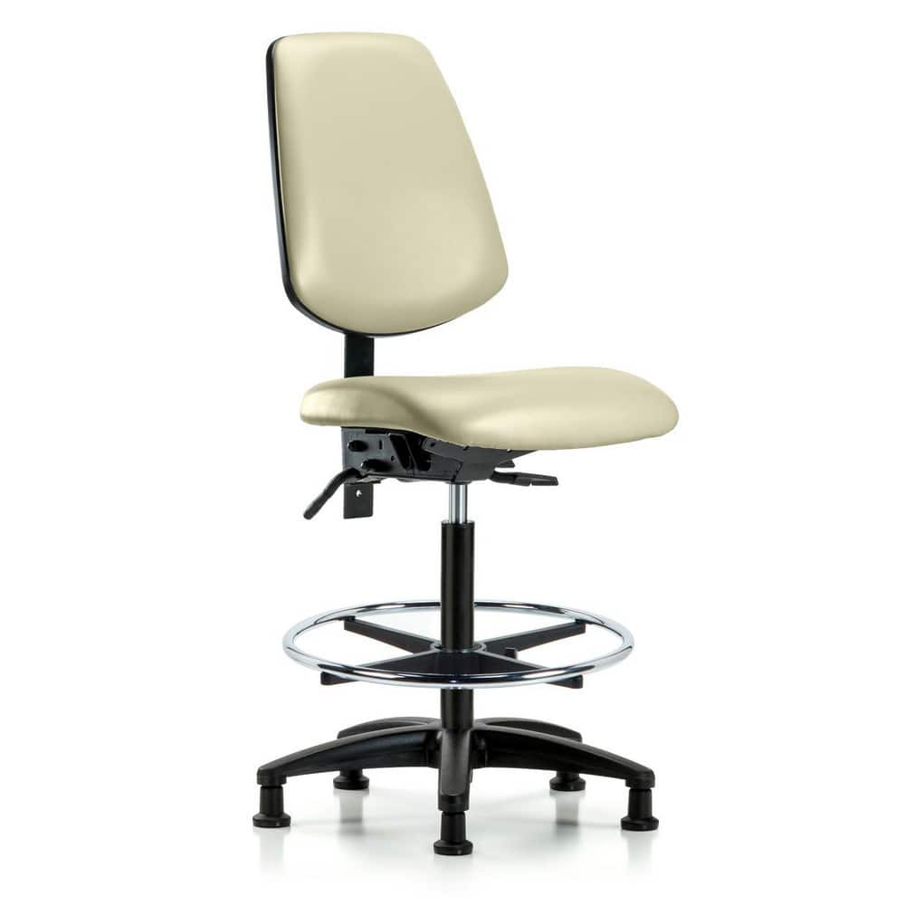 Task Chair: Vinyl, Adobe White