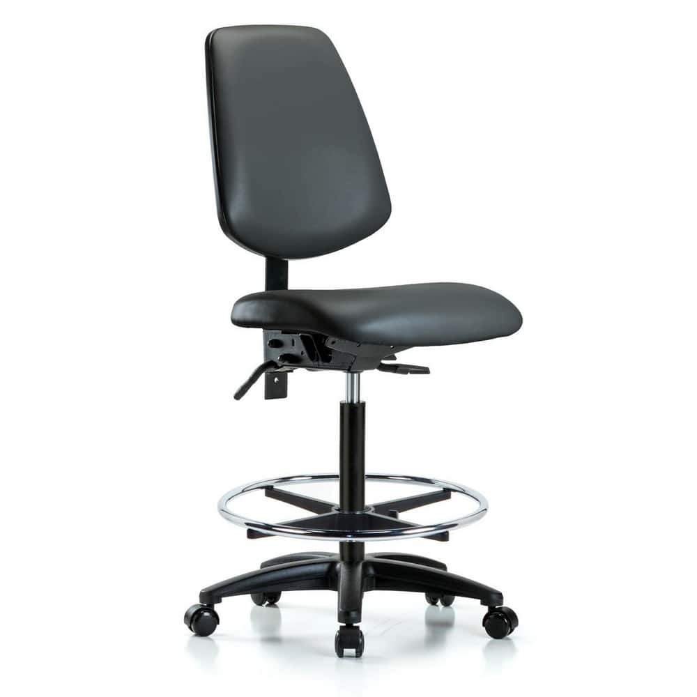 Task Chair: Vinyl, Carbon