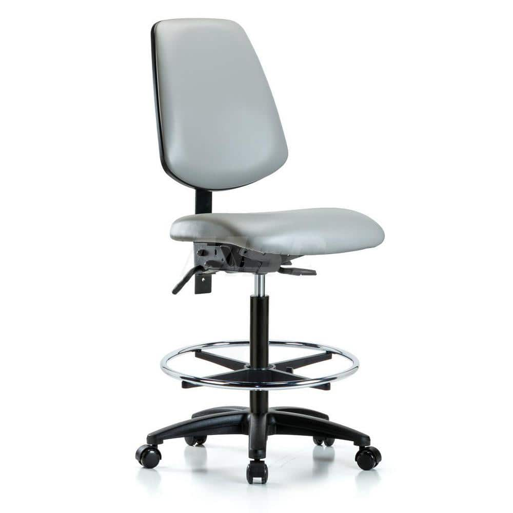 Task Chair: Vinyl, Dove