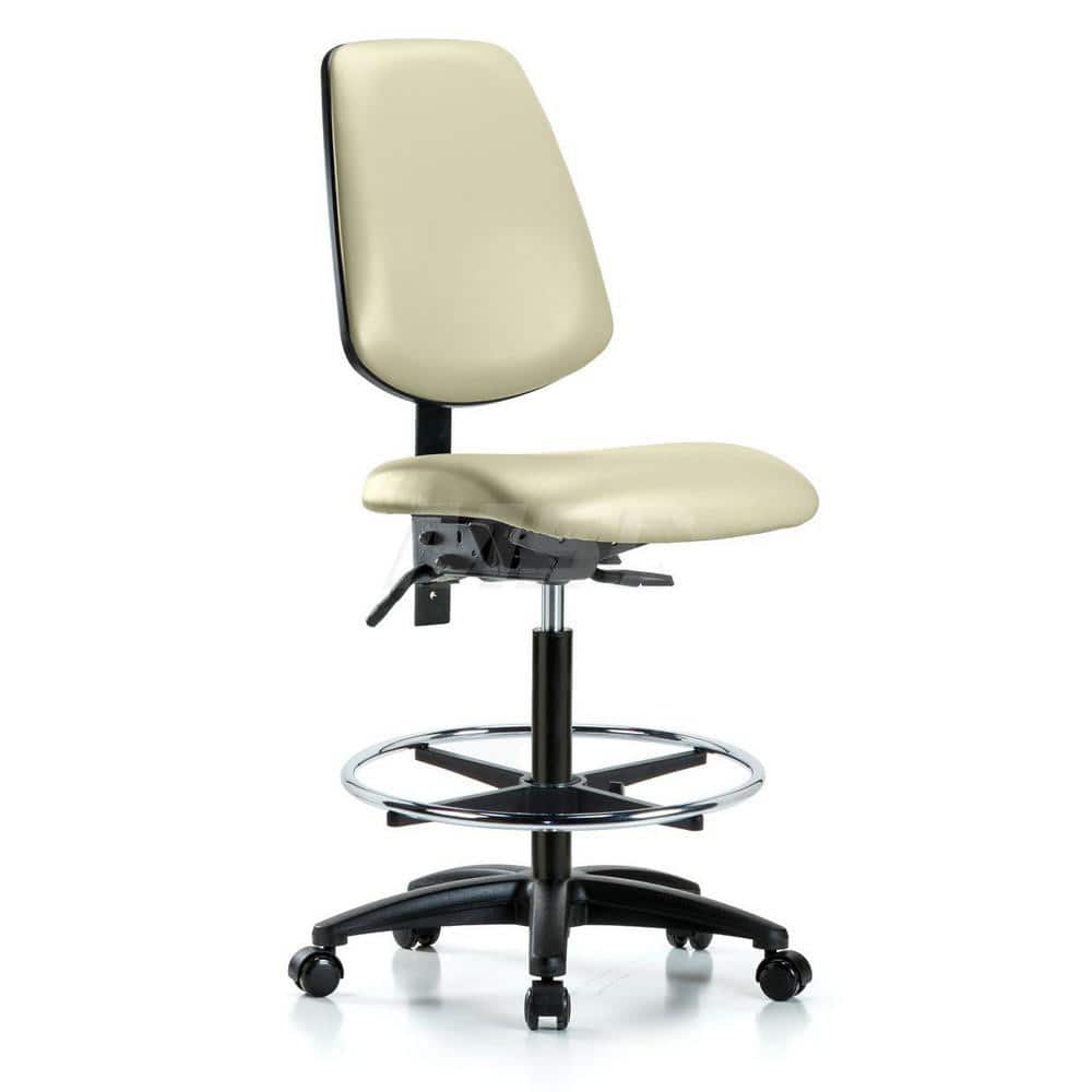 Task Chair: Vinyl, Adobe White