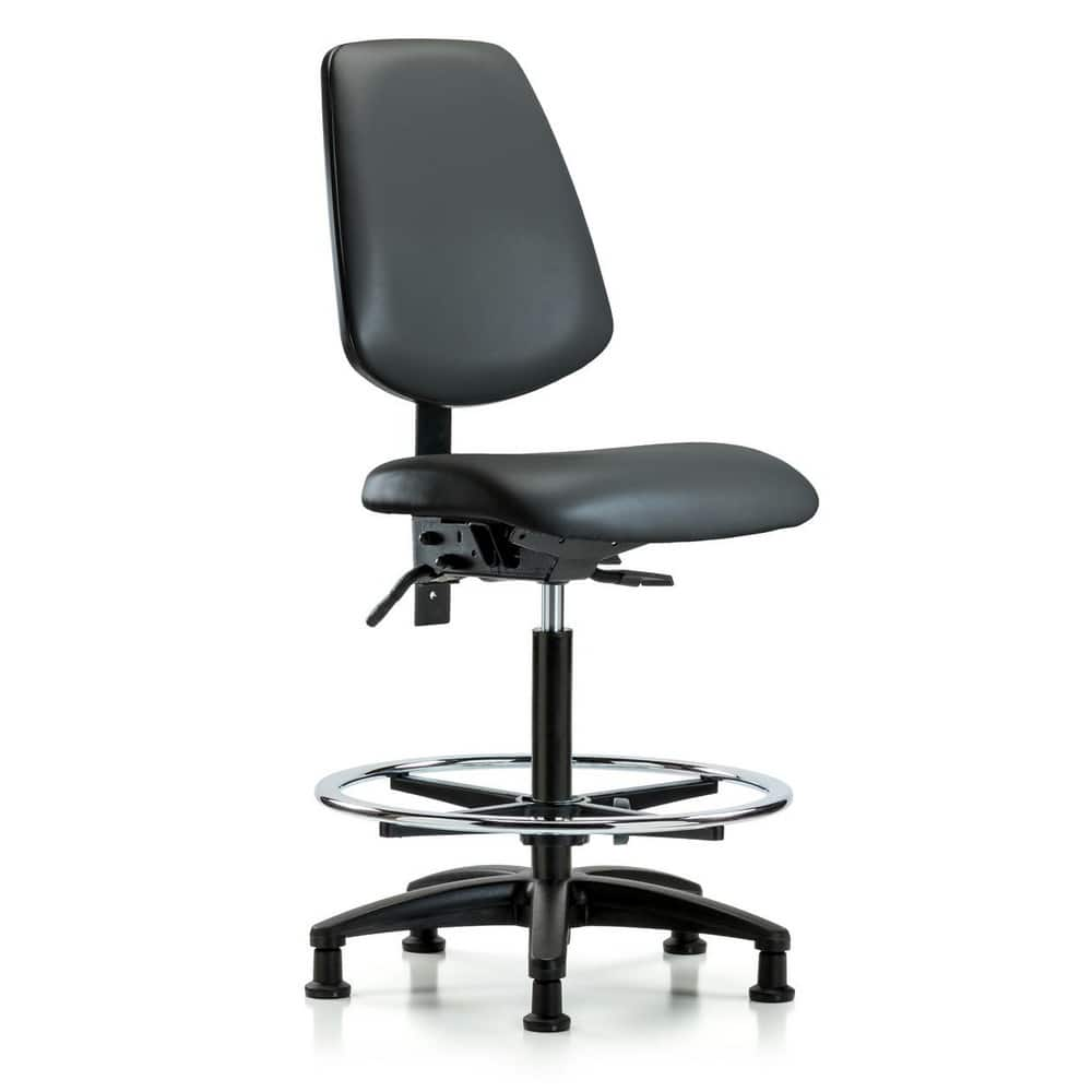 Task Chair: Vinyl, Carbon