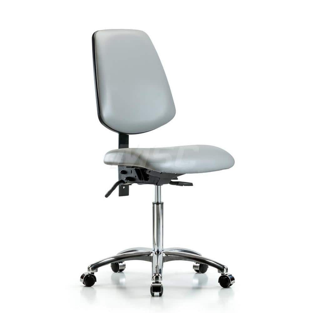 Task Chair: Vinyl, Dove