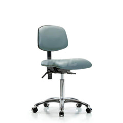 Task Chair: Vinyl, Storm