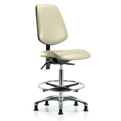 Task Chair: Vinyl, Adobe White