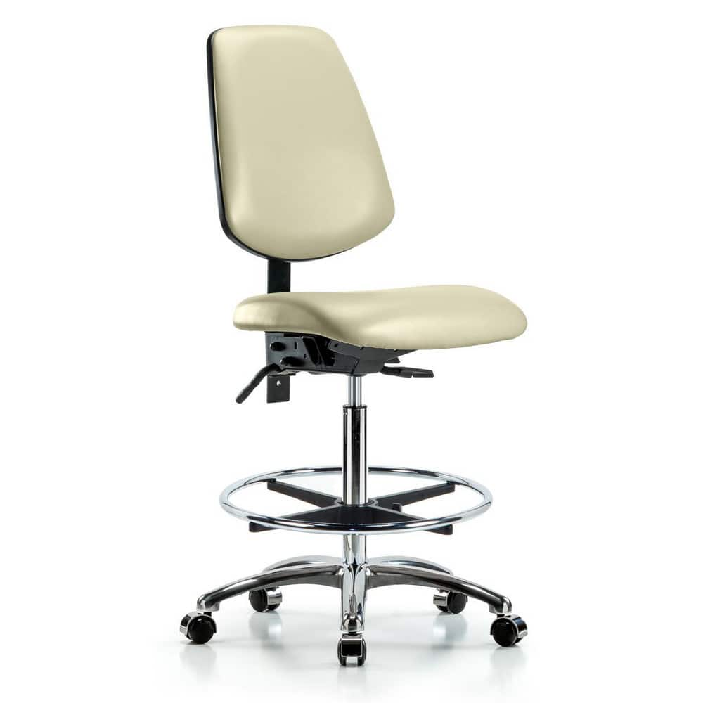 Task Chair: Vinyl, Adobe White