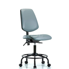 Task Chair: Vinyl, Storm