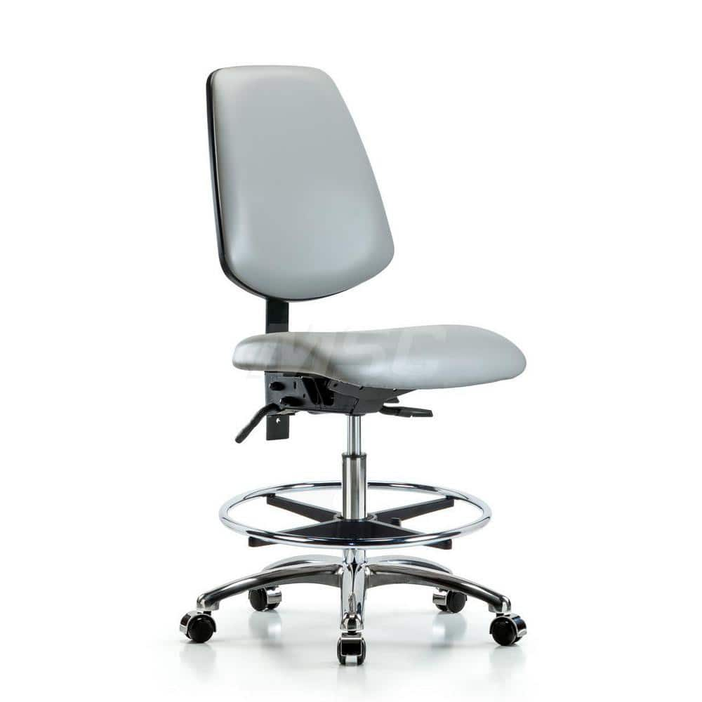 Task Chair: Vinyl, Dove