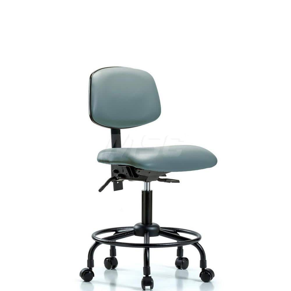 Task Chair: Vinyl, Storm