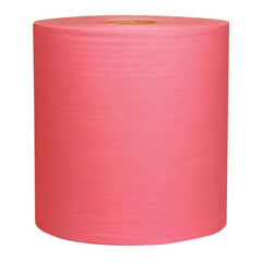 Shop Towel/Industrial Wipes: Jumbo Roll, Red