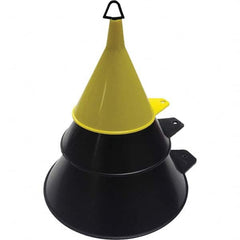 Funnel King - Oil Funnels & Can Oiler Accessories Type: Funnel Set Material: Polyethylene - A1 Tooling