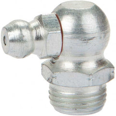 Grease Fittings & Adapters; Type: Pipe Thread; Fitting Type: Pipe Thread; Fitting Thread Type: BSPT; Fitting Thread Size: 1/8-28; Fitting Thread Size: 1/8-28 in; Material: Steel; Material: Steel; Thread Standard: BSPT; Hex Size (Inch): 0.4300; Overall Hei