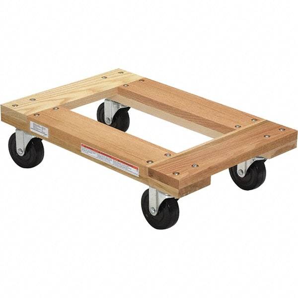 Vestil - 1,200 Lb Capacity Hardwood Dolly - 24" Long x 16" Wide - A1 Tooling