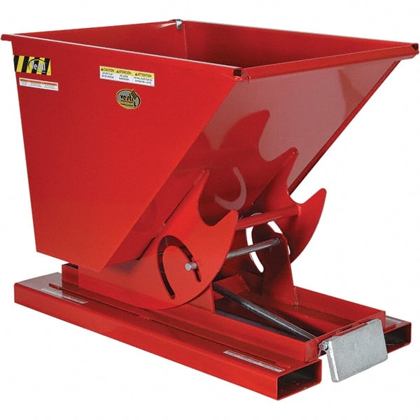 Vestil - Hoppers & Basket Trucks Additional Information: Complies w/OSHA General Industry Rule 29 CFR 1910.178(m)(5)(iii) - allows operator to remain at controls of truck throughout the dumping process - A1 Tooling